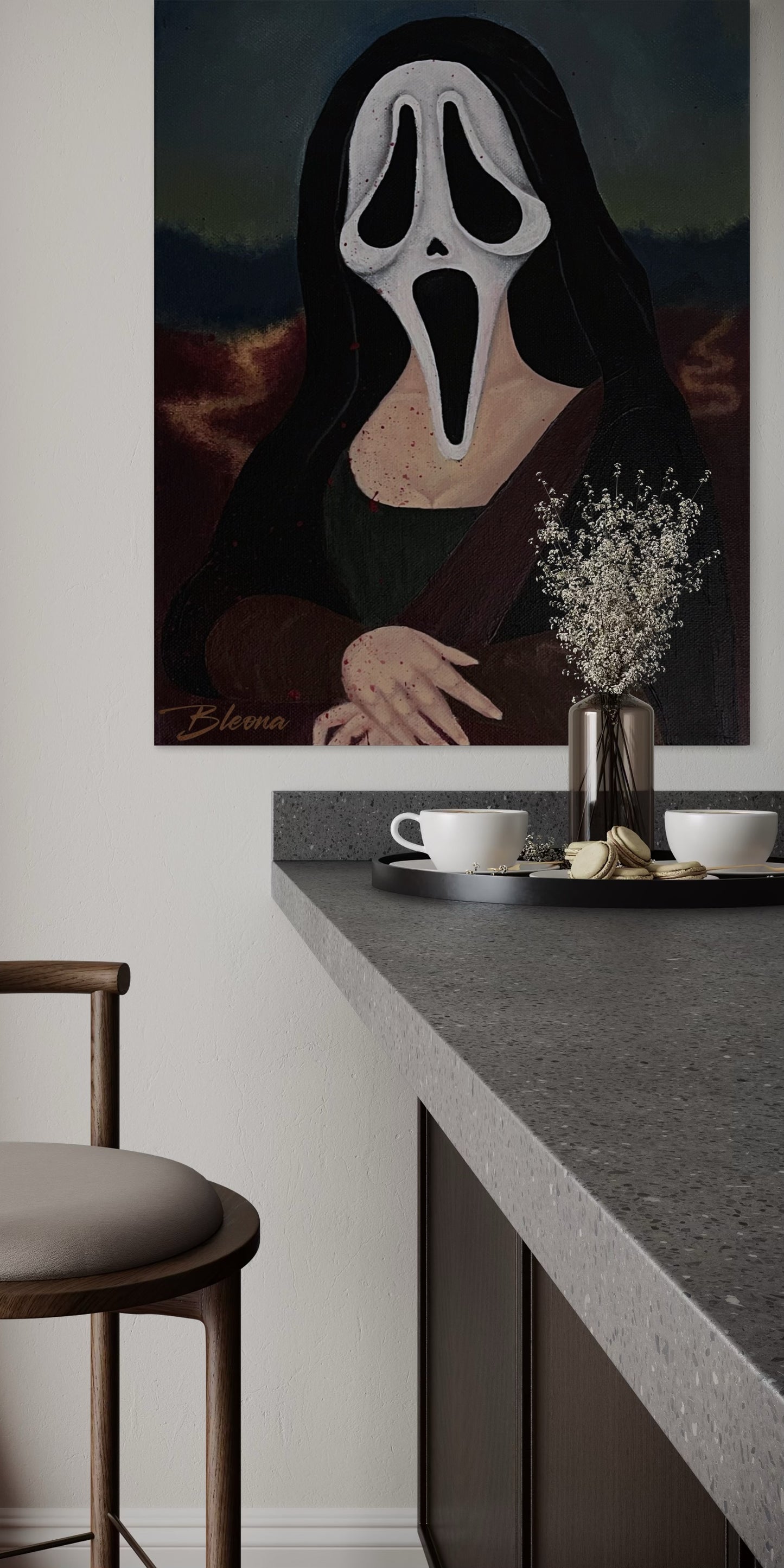 Ghostface Mona Lisa